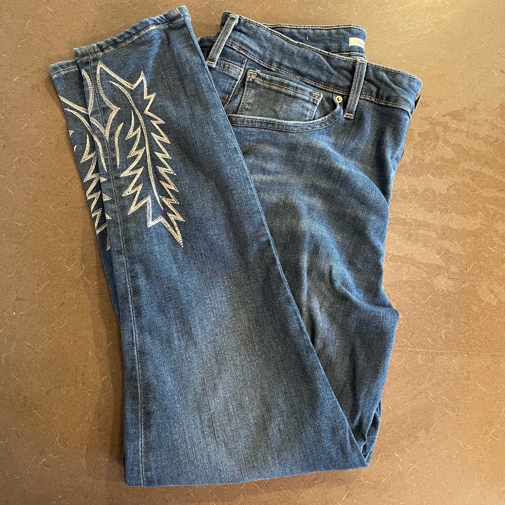 Women’s Levi’s Western Embroidered High Rise Skinny Jean